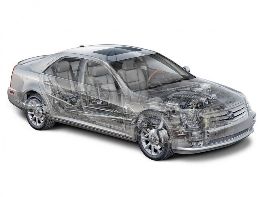  Cadillac STS 2004 года  (фото 2 из 15)